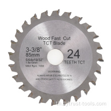 โรงงาน DIY 85mm 24T/36T Carbide Mini Circular TCT Saw Blade Blade Cutting Blade